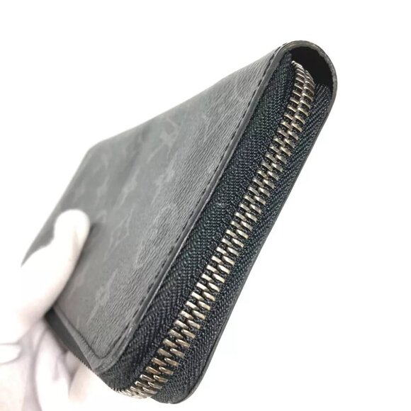 LOUIS VUITTON MonogramEclipse Zippy Wallet Vertical Zip Around Long Wallet - Picture 8 of 13